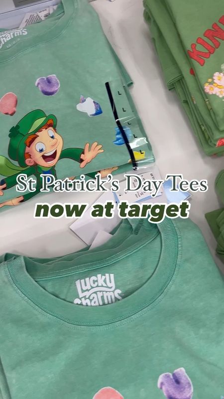 New at Target 🎯🍀💚 St. Patrick’s Day Inspired Tees! 

#LTKSeasonal #LTKVideo #LTKmidsize