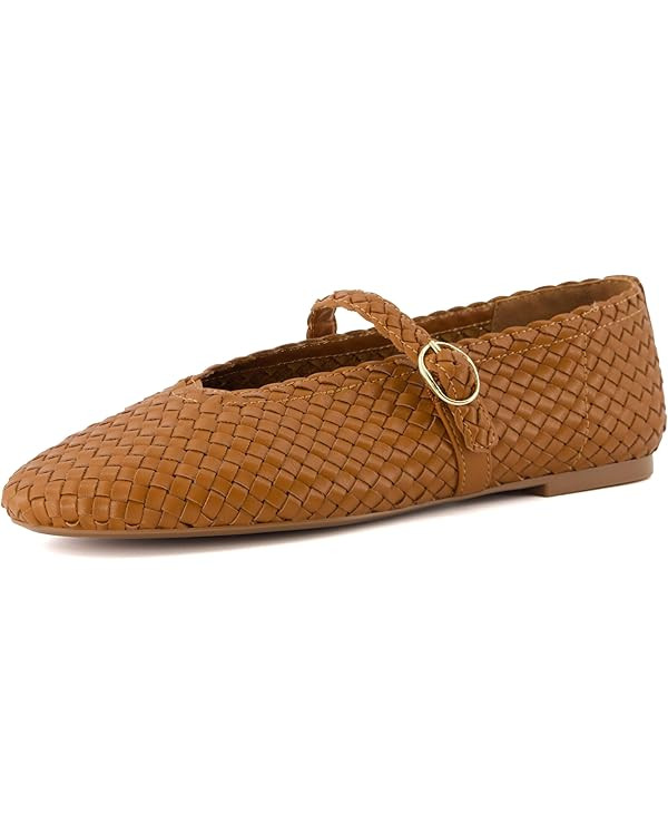 CUSHIONAIRE Women's Bistro Mary Jane Flat | Amazon (US)