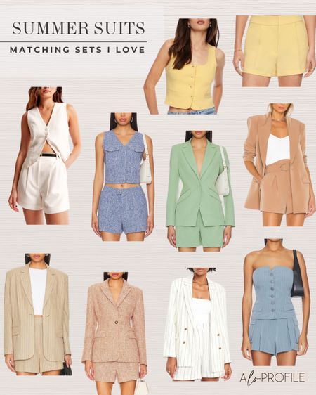 Matching suit sets for summer I’m into. 🤌🏼😍

#LTKWorkwear #LTKSeasonal