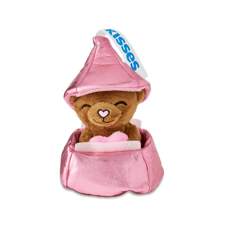 Hershey's Candy Wrap Teddy Plush Toy Pink | Walmart (US)