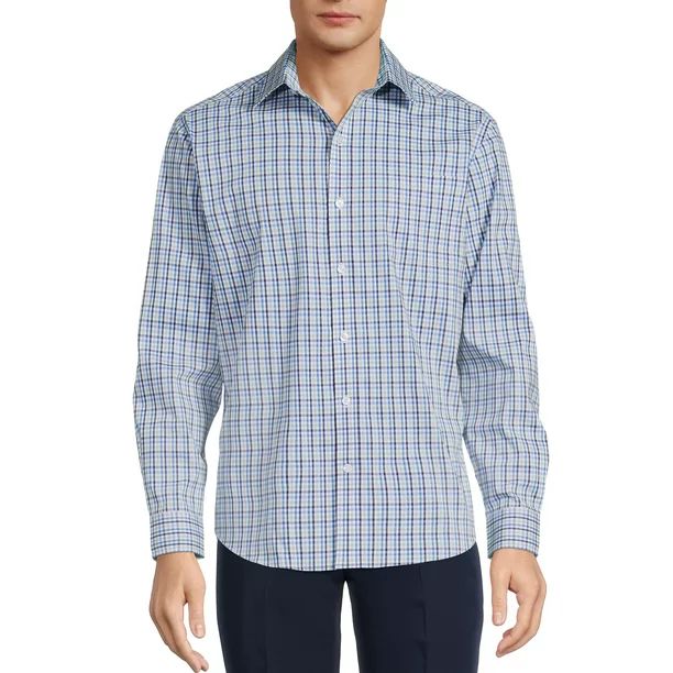 George Men's Classic Dress Shirt | Walmart (US)