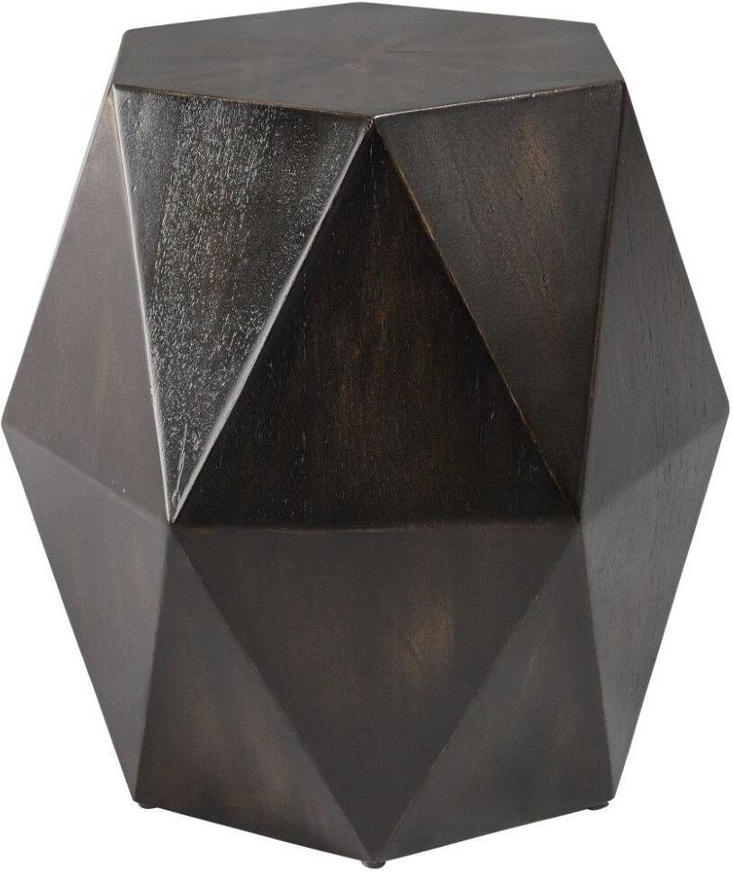 Uttermost Volker Black Geometric Accent Table | 1stopbedrooms