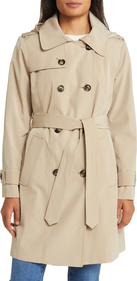 London Fog Belted Trench Coat | Nordstrom | Nordstrom