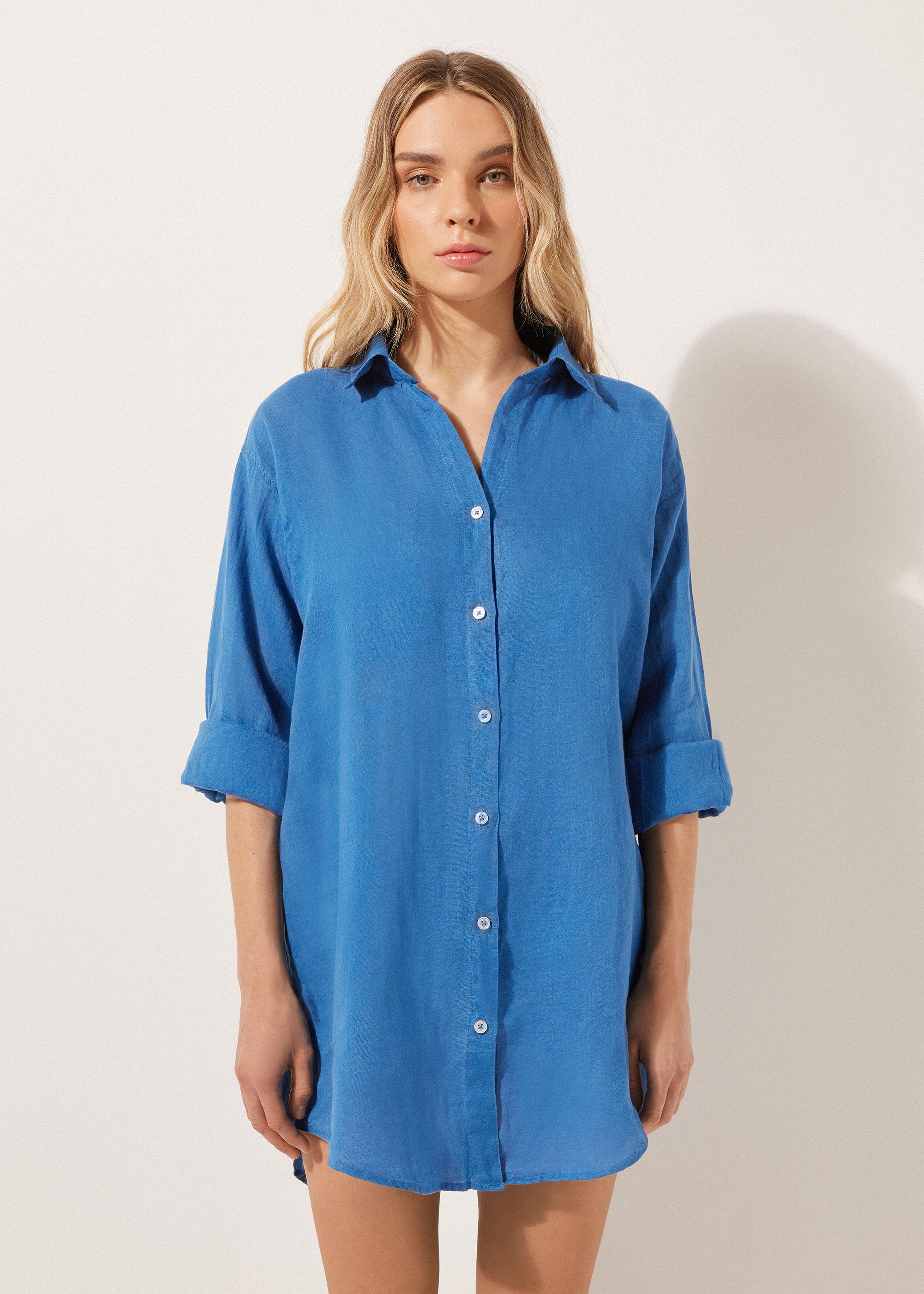 Linen Shirtdress | Calzedonia US