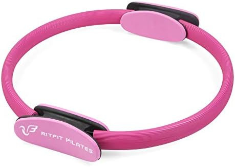 RitFit Pilates Ring - 14 Inch Magic Fitness Circle for Toning Inner & Outer Thighs, Carry Bag & B... | Amazon (US)