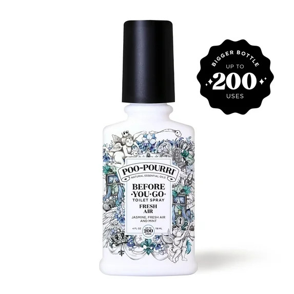 Poo~Pourri Fresh Air, Bathroom Toilet Spray 4 Fl Oz | Walmart (US)