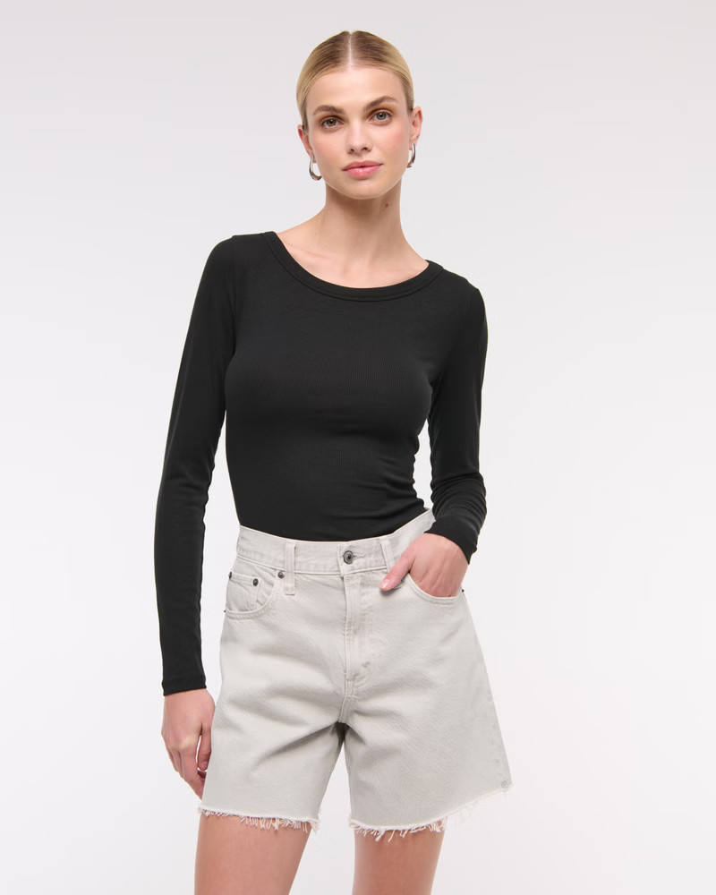 Women's High Rise Loose Short | Women's Bottoms | Abercrombie.com | Abercrombie & Fitch (US)