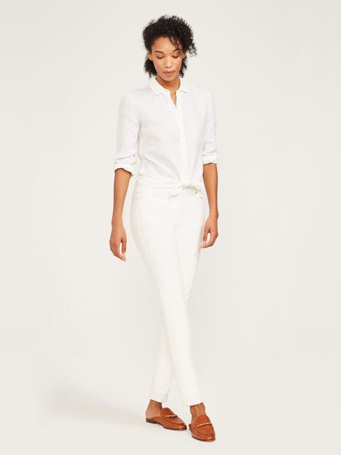 Britt Linen Shirt | J.McLaughlin