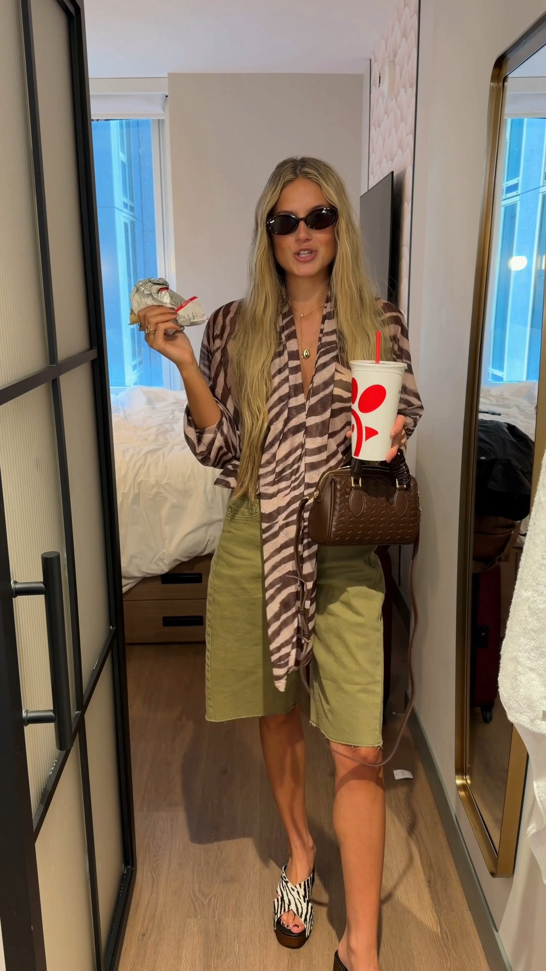 In a small top and size small 4 shirts! Cutest outfit to take into fall 🍂📸🫒🦓 #walmart #fallfashion

#LTKNYFW #LTKootd
