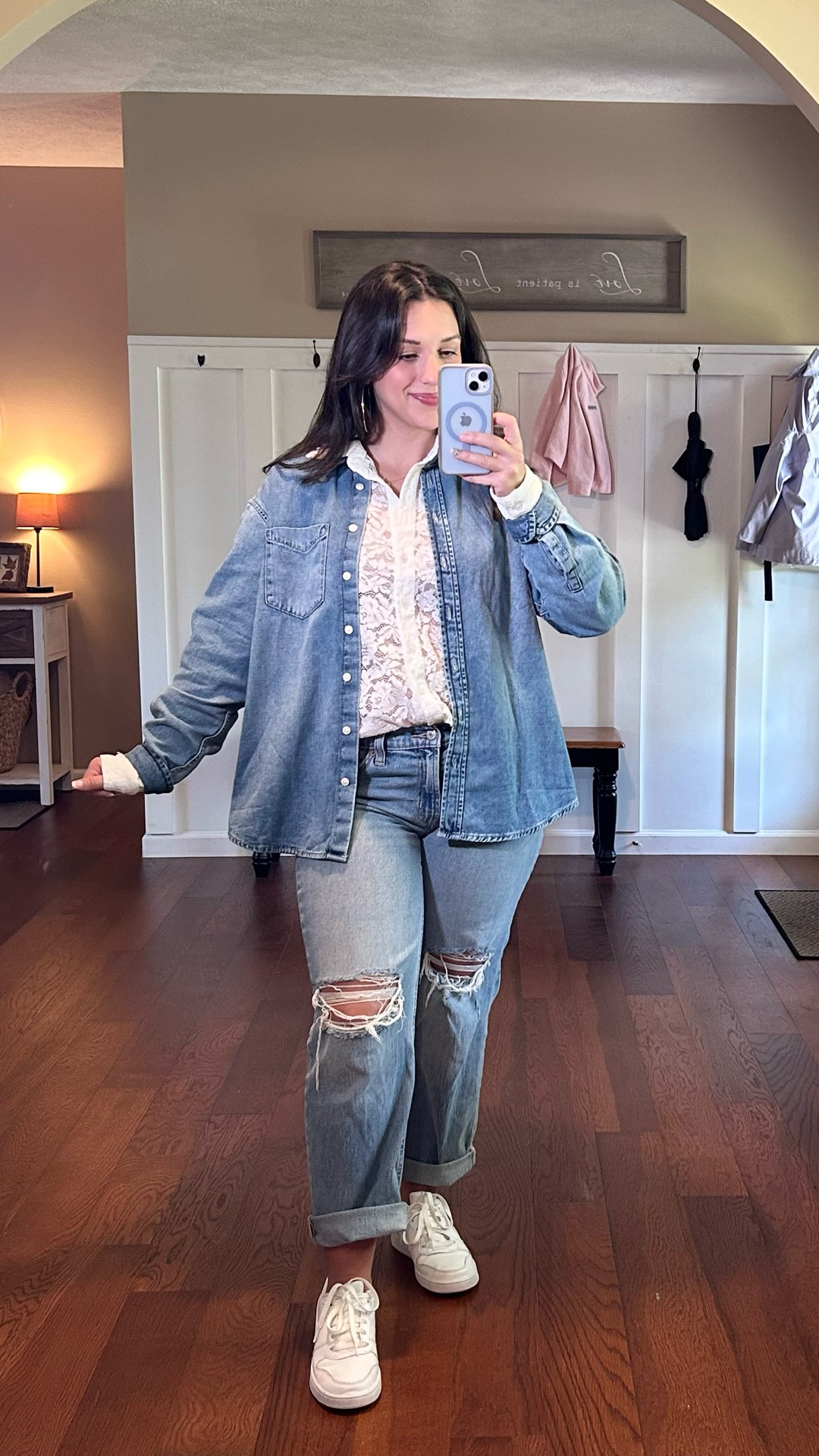 Denim on denim 😍 fave fall trend 

#LTKFallSale #LTKSaleAlert #LTKSeasonal
