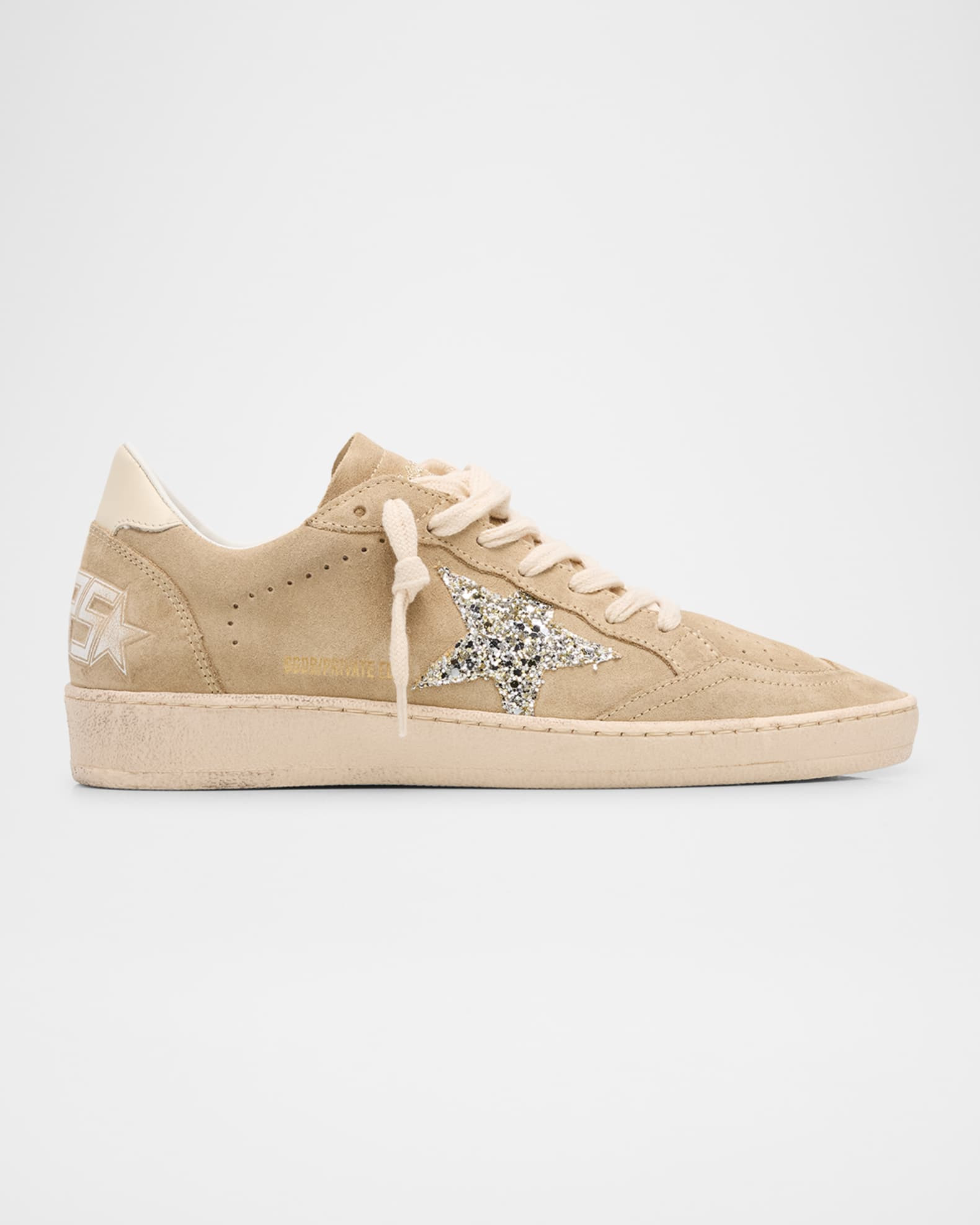 Ball Star Low-Top Suede Sneakers | Neiman Marcus