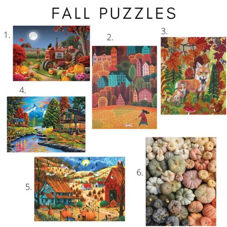 Loving these fall puzzles! 

#LTKfamily #LTKSeasonal #LTKhome