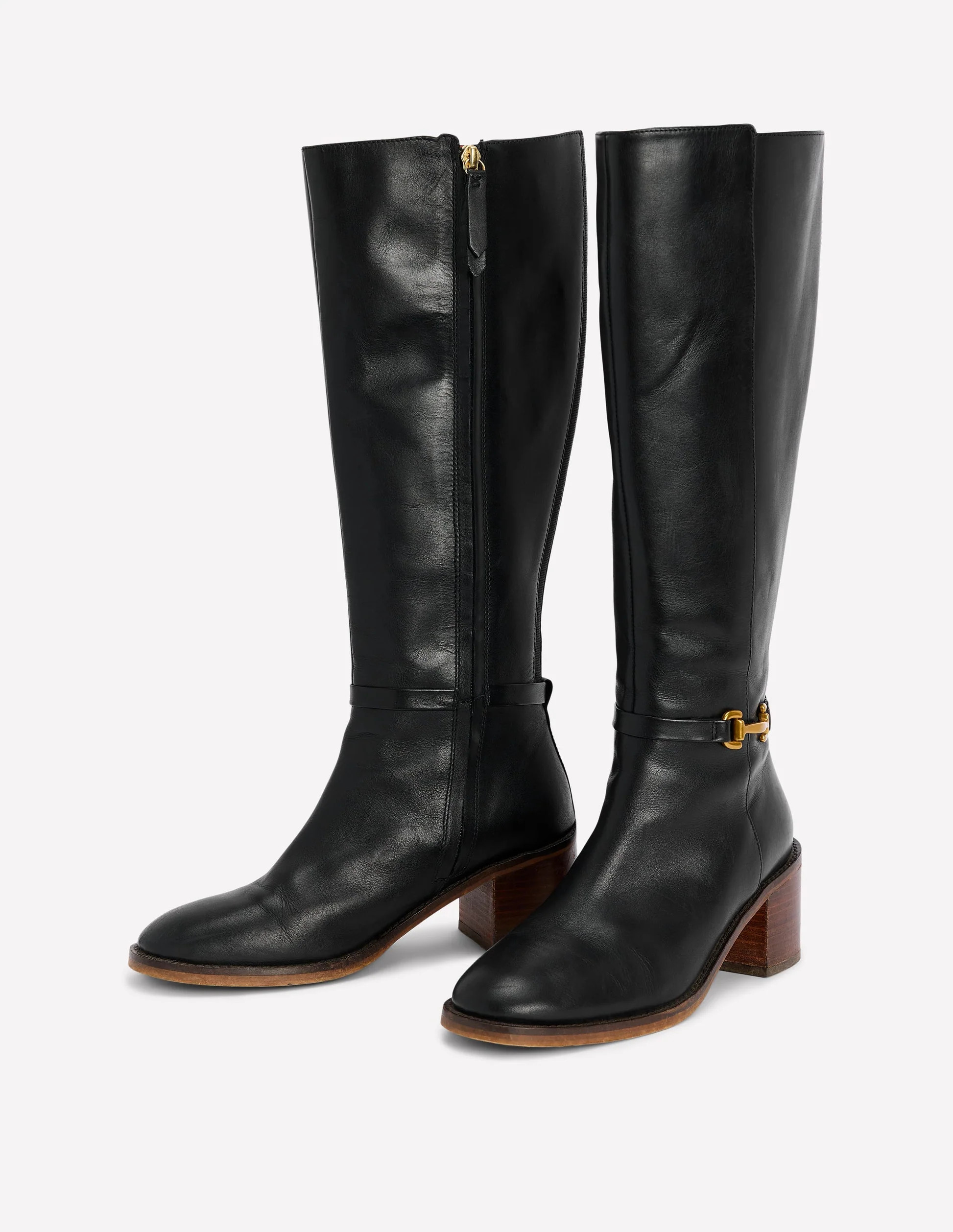 Iris Snaffle Heel Boot-Black | Boden (US)