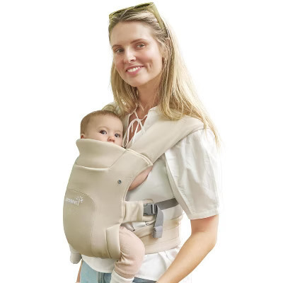 GROWNSY Baby Carrier Newborn to Toddler, Cozy Baby Wraps Carrier, Ergonomic Baby Carrier with Head Support, Cream | Target