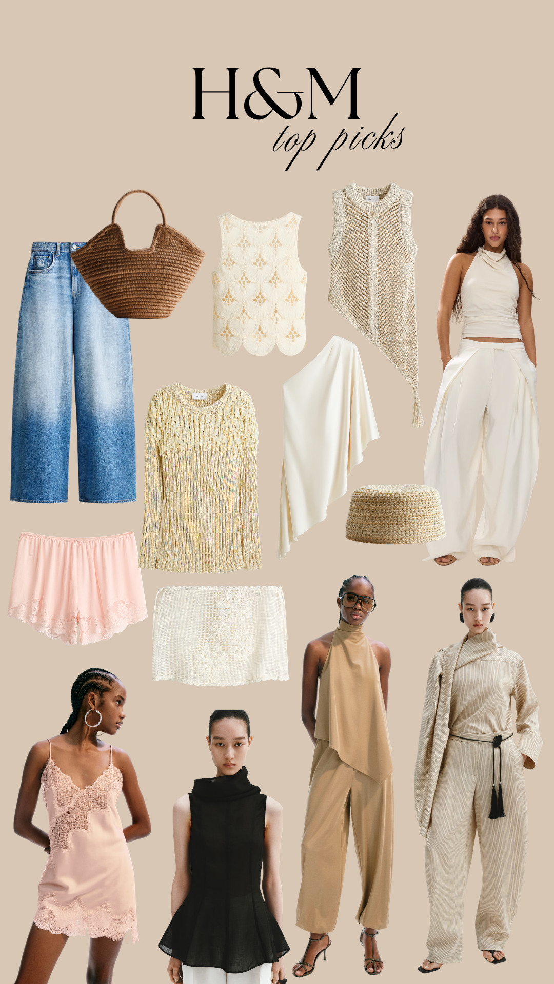 My Top H&M Picks
Spring Outfit Inspo, Spring Colours, Crochet Outfit, Spring Colours, Balloon pants, LTK Denim Jeans, Co-ord  

 #LTKuk #LTKspring #LTKeurope