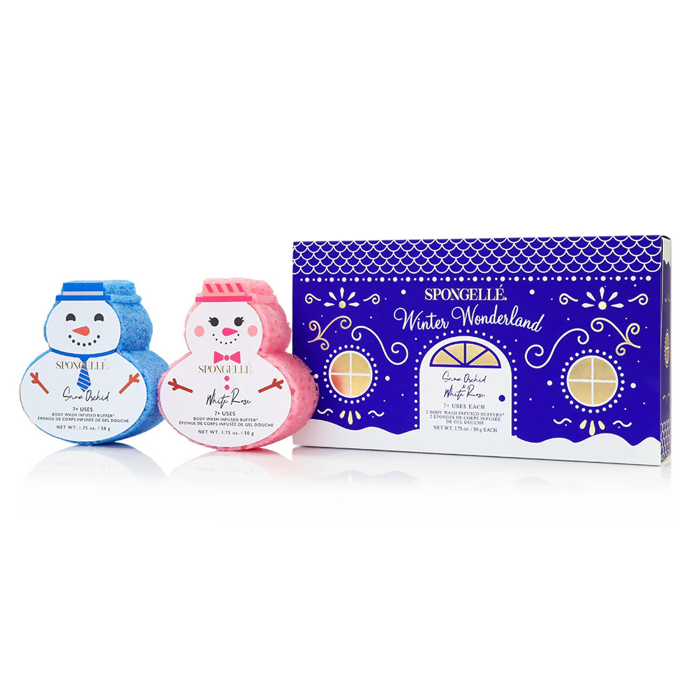 Winter Wonderland | Holiday Snowman Gift Set | Spongelle