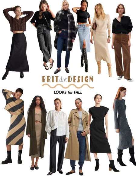 Looks for Fall: clothing, fall trends, sweaters, knitwear, corduroy, loafers, boots, trench coat, denim skirts, jackets, midi skirts 

#LTKfindsunder100 #LTKstyletip #LTKSeasonal