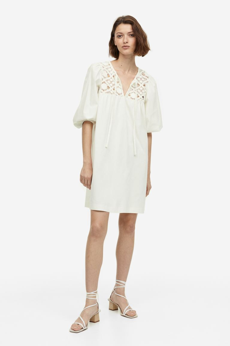 Lace-detail Jersey Dress | H&M (US + CA)