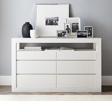 Dillon 6-Drawer Wide Dresser | Pottery Barn (US)