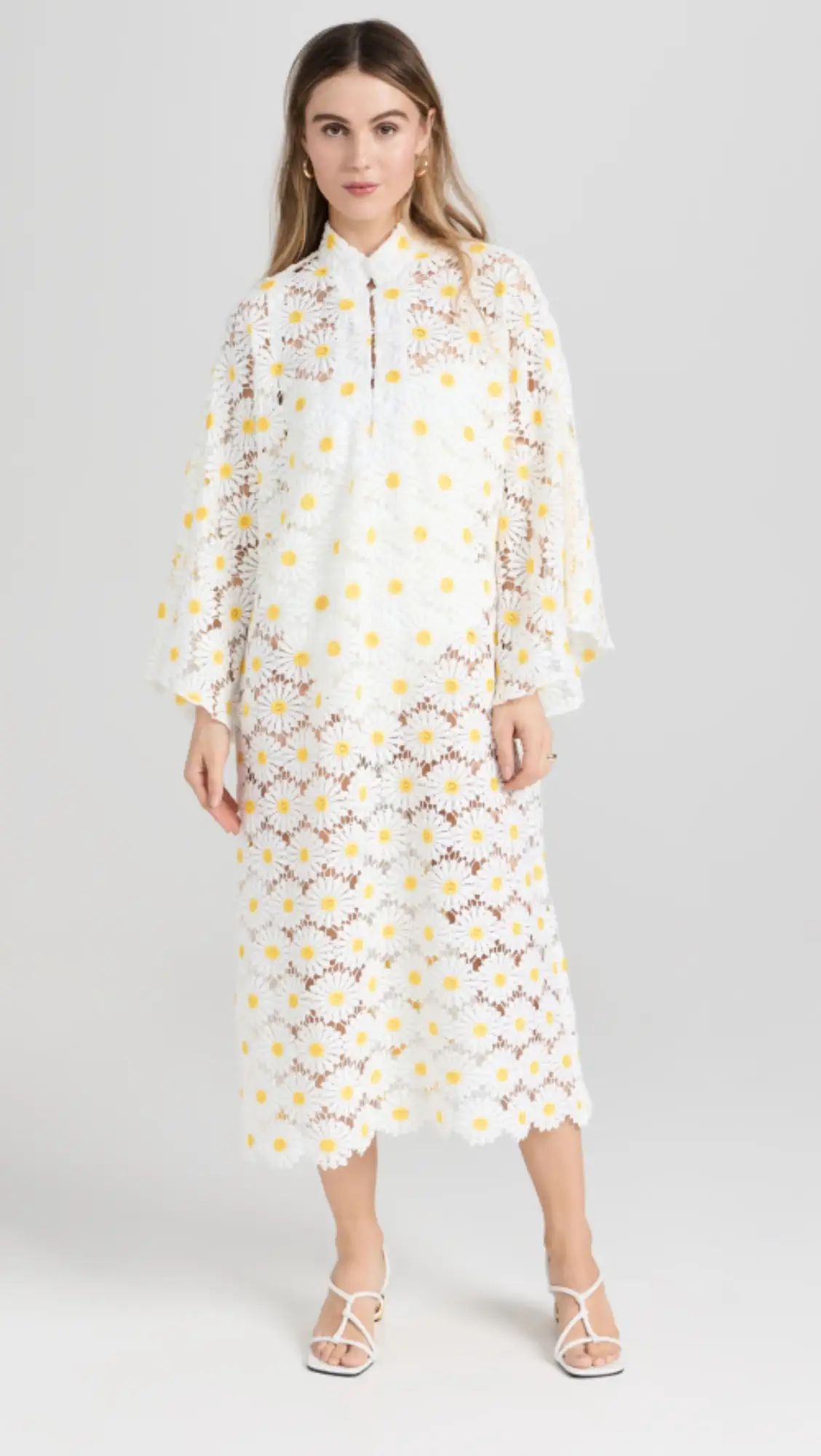 La Vie Style House Daisy Lace Caftan | Shopbop | Shopbop