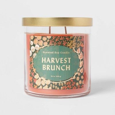 Lidded Glass Jar Harvest Brunch Candle - Opalhouse™ | Target