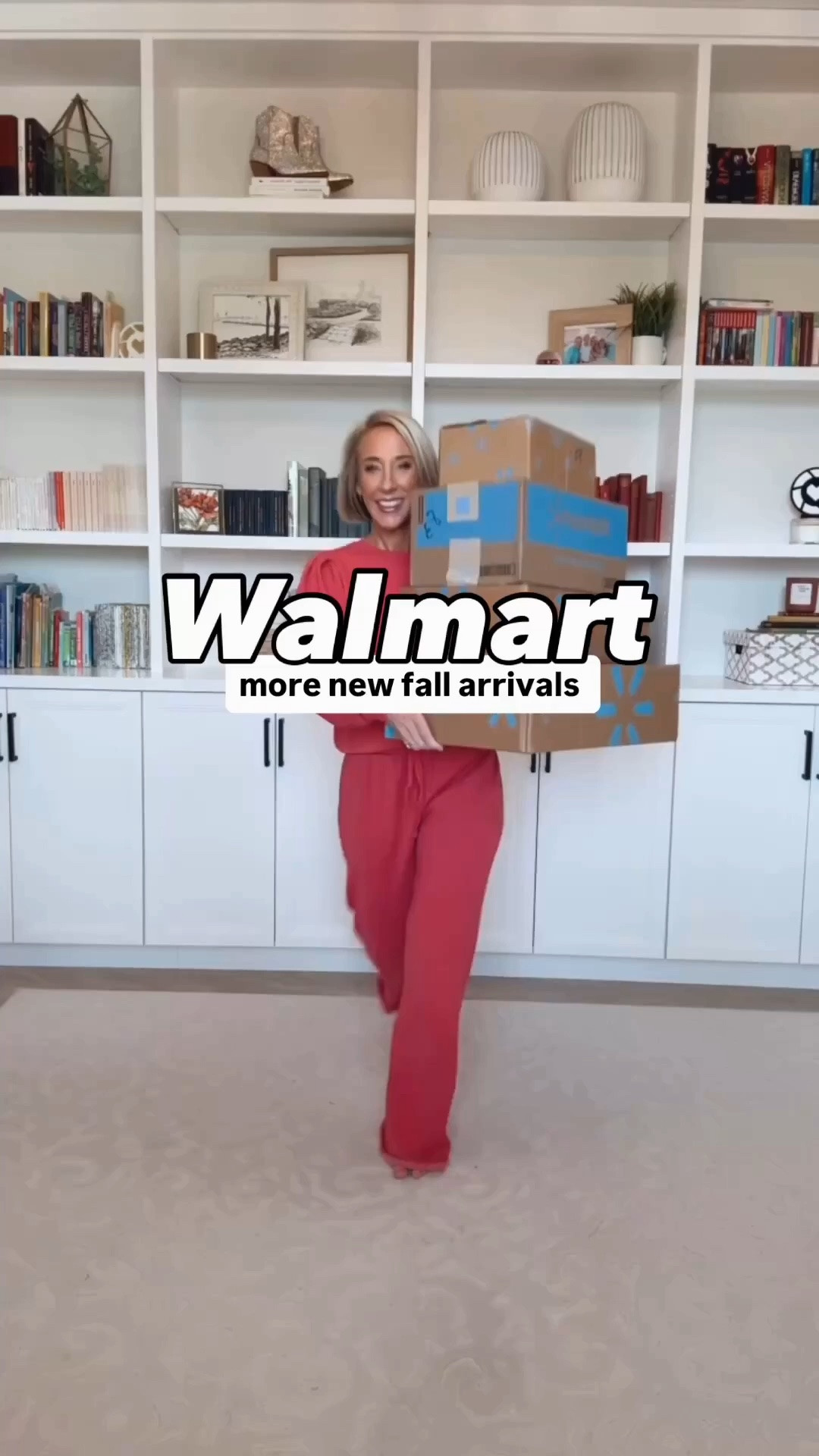 Walmart - more new fall arrivals * Pleated Argyle Maxi Skirt - size XS. $34. 3 colors. * Scoop Neck T-Shirt - size small. 30 colors. * Horsebit Drop Earrings - $9.92. 1. Faux Leather Pointed Toe Pumps - size down (only comes in full sizes). $40. * Faux Leather Satchel - $32. 2 colors. 2. High-Rise Jacquard Mini Skirt - size 0. $28. * Ruffle Neck Cotton Button Shirt - size XS. $26. 2 colors. * Tall Boots - mine are old, but I linked a few similar brands. 3. Single-Breasted Blazer w/ Ribbed Cuffs - size XS. $40. 2 colors. * White Tank - size XS. 4. Pique Knit Pleated Bubble Hem Skort - size XS. $24. 4 colors. * White Cropped T-Shirt - size XS. On sale $6. 11 colors. Walmart - more new fall arrivals *Scoop Women’s and Women's Plus Mineral Washed Fleece Flare Leg Sweatpants, Sizes XS-4X. * Scoop Women’s and Women's Plus Pleat Shoulder Sweatshirt, Sizes XS-4X

#LTKSeasonal #LTKOver40 #LTKPetite