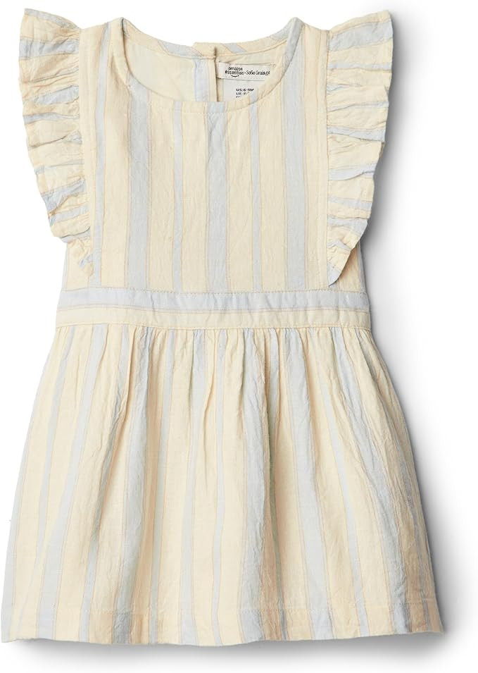Amazon Essentials x Sofia Grainge Toddlers and Baby Girls' Linen Dress | Amazon (US)