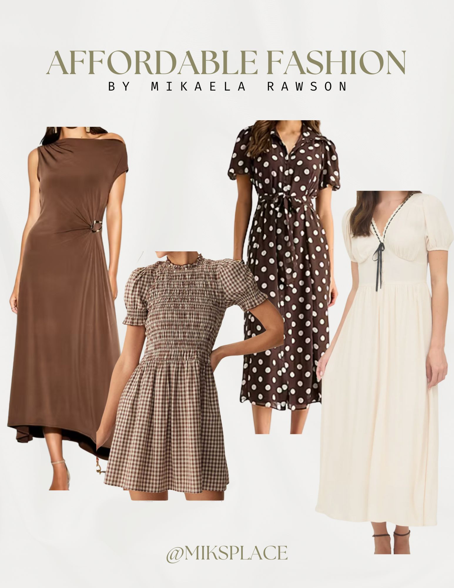 The cutest dresses for fall!! I'm obsessed with the high neck short dress!

#AffordableDresses #DressesUnder50 #BudgetFriendlyFashion #WardrobeFavorites #ClosetStaples #AffordableStyle #EverydayOutfits #EffortlessStyle #AffordableChic #FashionOnABudget #Under50Finds #OOTDInspo #CapsuleWardrobeStyle #AffordableFashionFinds #StyleGoals 

 #LTKFallSale #LTKSeasonal #LTKStyleTip