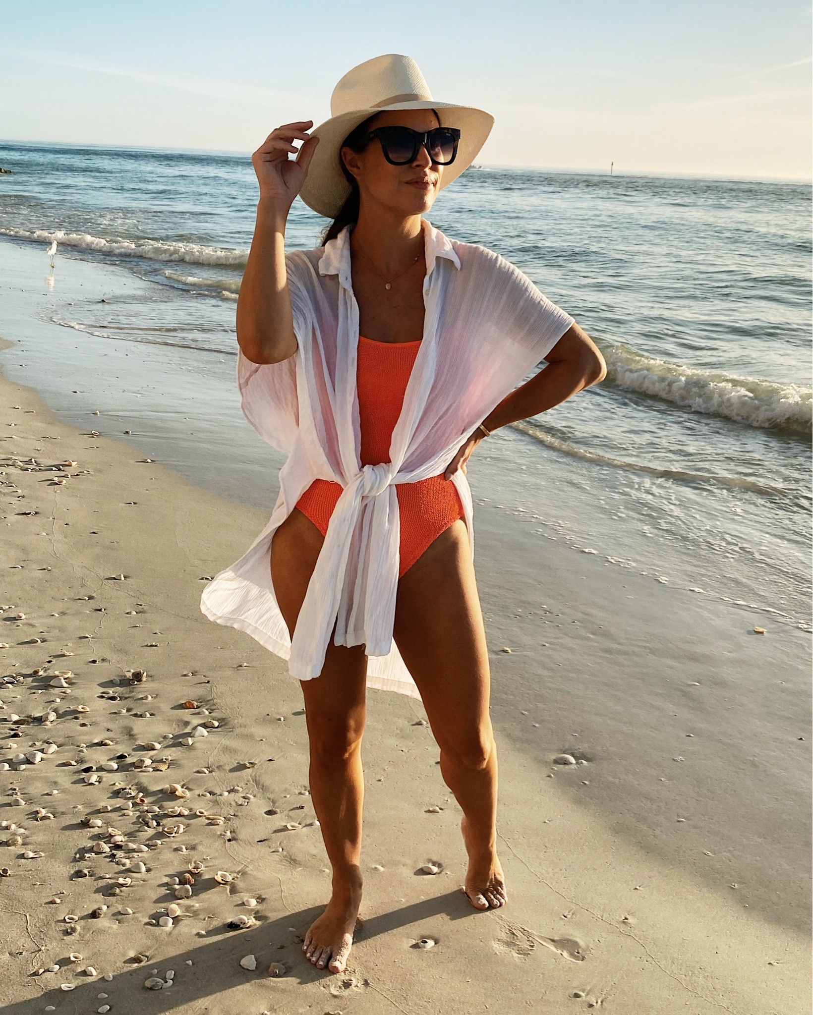 Coverup, swimsuit, hat, vacation outfit, one piece 

#LTKtravel #LTKSeasonal #LTKswim