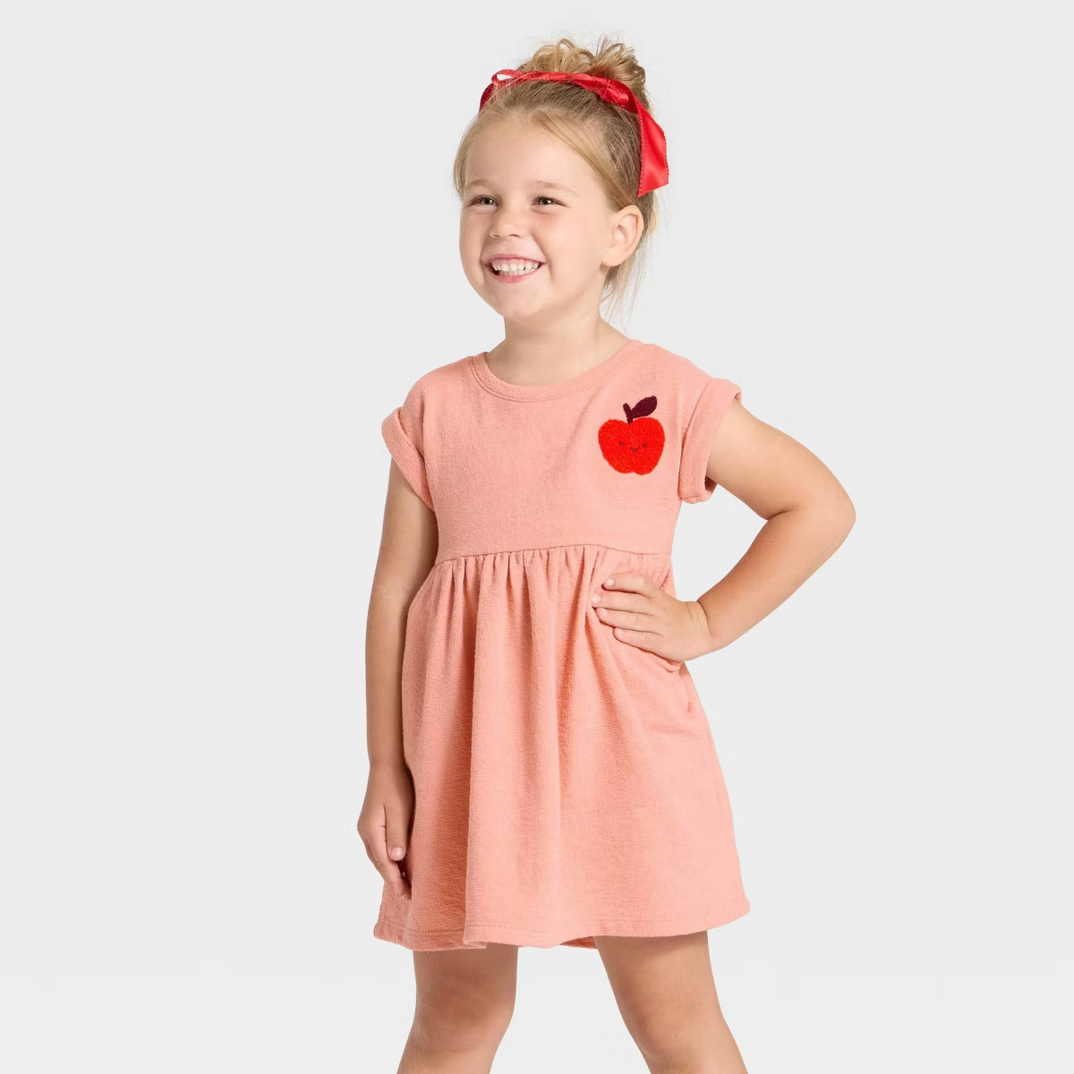 Toddler Girls' Short Sleeve Knit Dress - Cat & Jack™ | Target