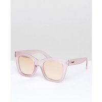Quay Australia after hours cat eye sunglasses in pink - Clear | ASOS EE