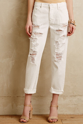 Mother Loosey High-Rise Jeans White 25 Denim | Anthropologie (US)