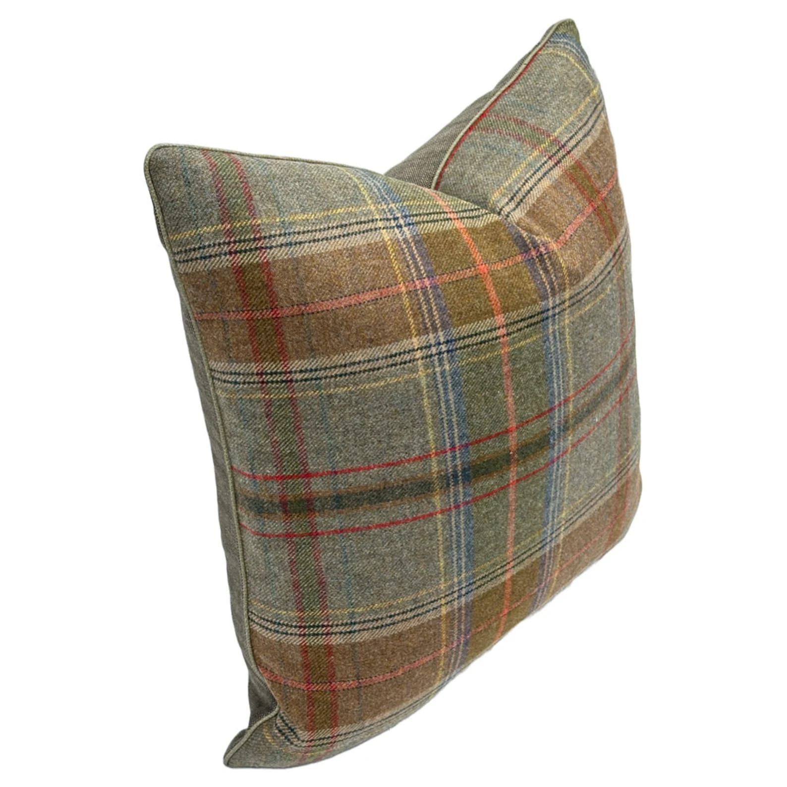 Lee Jofa - Shetland Plaid in Lovat - Handcrafted Designer Pillow Cover | Etsy (Global)