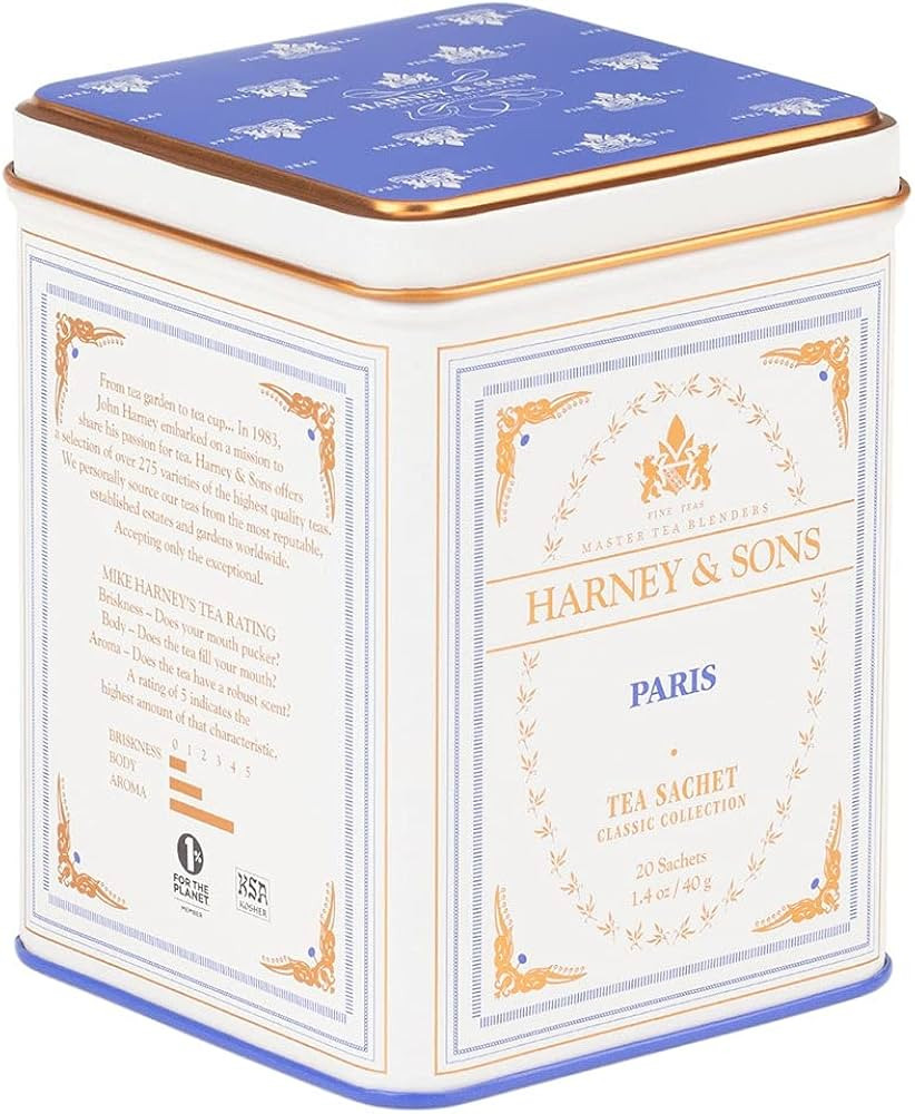 Harney & Sons Paris, Black Tea, 20 Sachets | Amazon (US)