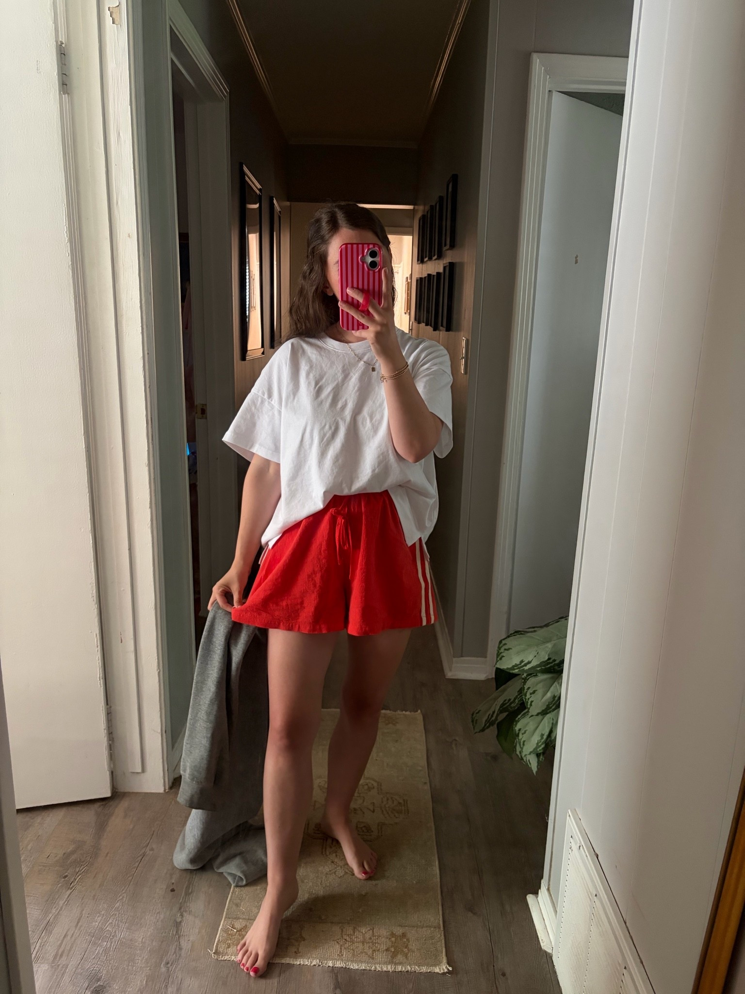 100% cotton track shorts?!? Yes please #trendy #trackshorts #athleticshorts #casualootd