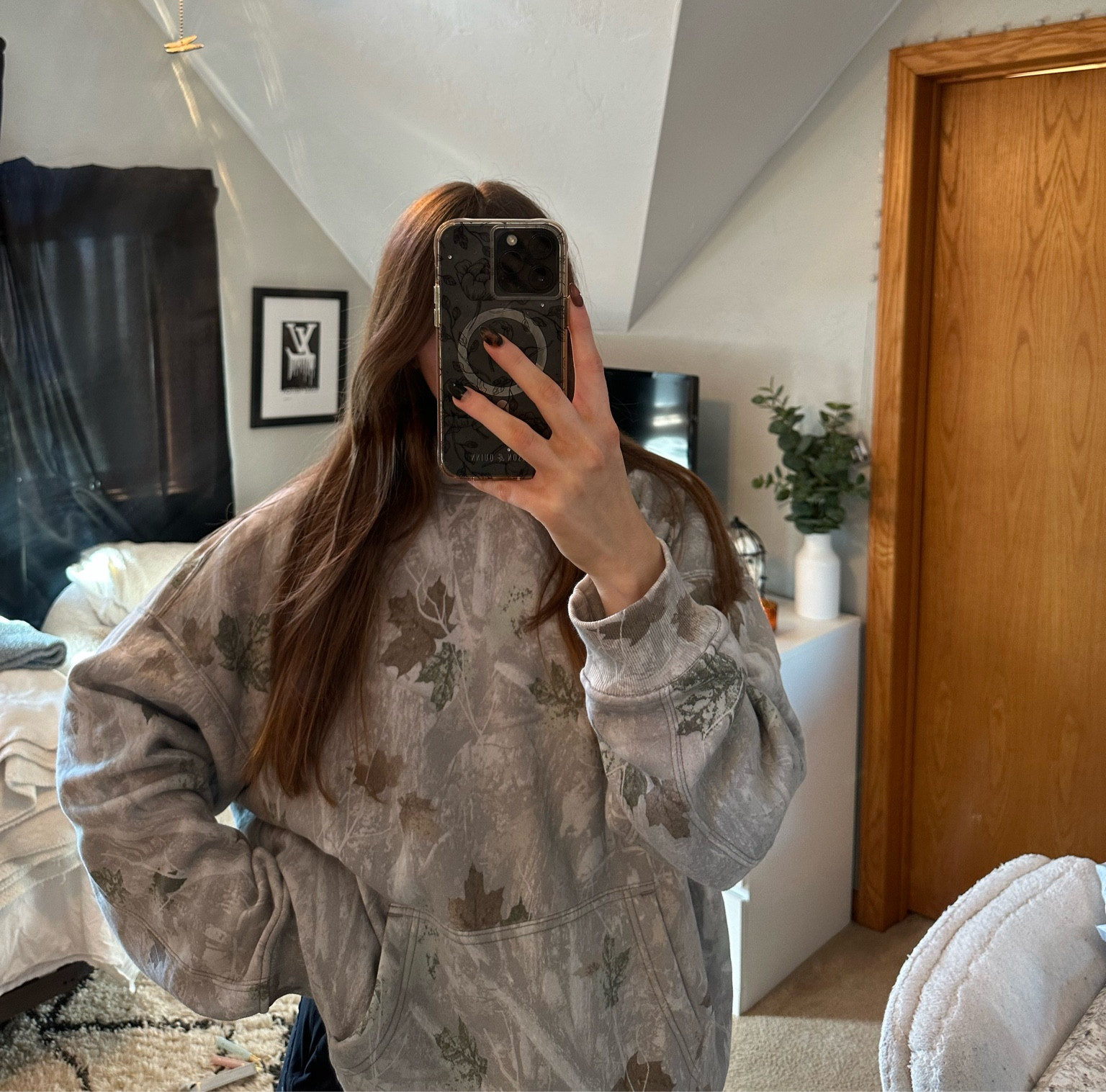Abercrombie camo hoodie 

#LTKSeasonal #LTKstyletip #LTKfindsunder100
