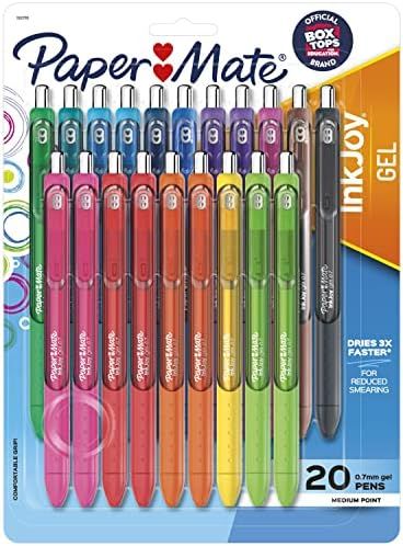 Amazon.com: Paper Mate Gel Pens | InkJoy Pens, Medium Point, Assorted, 14 Count : Everything Else | Amazon (US)