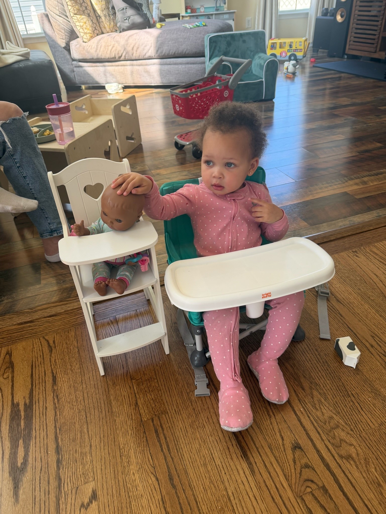 This baby doll high chair is on sale! Kendall loves it! 

#LTKBaby