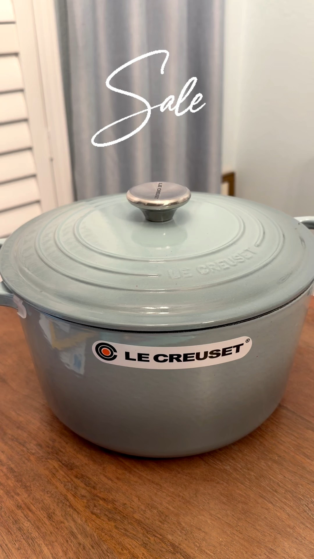 
#AD  I LOVE Le Creuset and my 6.5 QT Deep Dutch Oven is on Today’s Special Value! I love this deeper version for making soups and stews since it doesn’t boil over as much.
It’s $299.98 plus new customer s can take $15 off with WELCOMEQ15
@qvc #loveqvc 


#LTKSaleAlert #LTKHome #LTKFamily