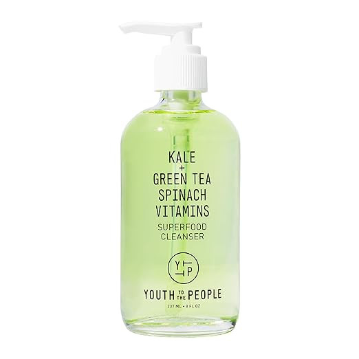 Youth To The People Superfood Facial Cleanser, Kale and Green Tea Spinach Face Wash, Gentle Makeu... | Amazon (US)