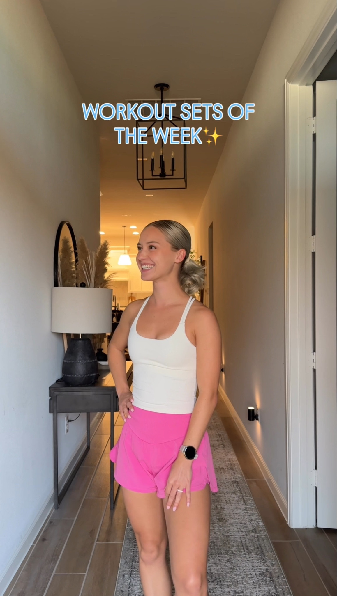 Workout set of the week 

Size xs in shorts and xxs in top. Top is old so I’ve linked similar 