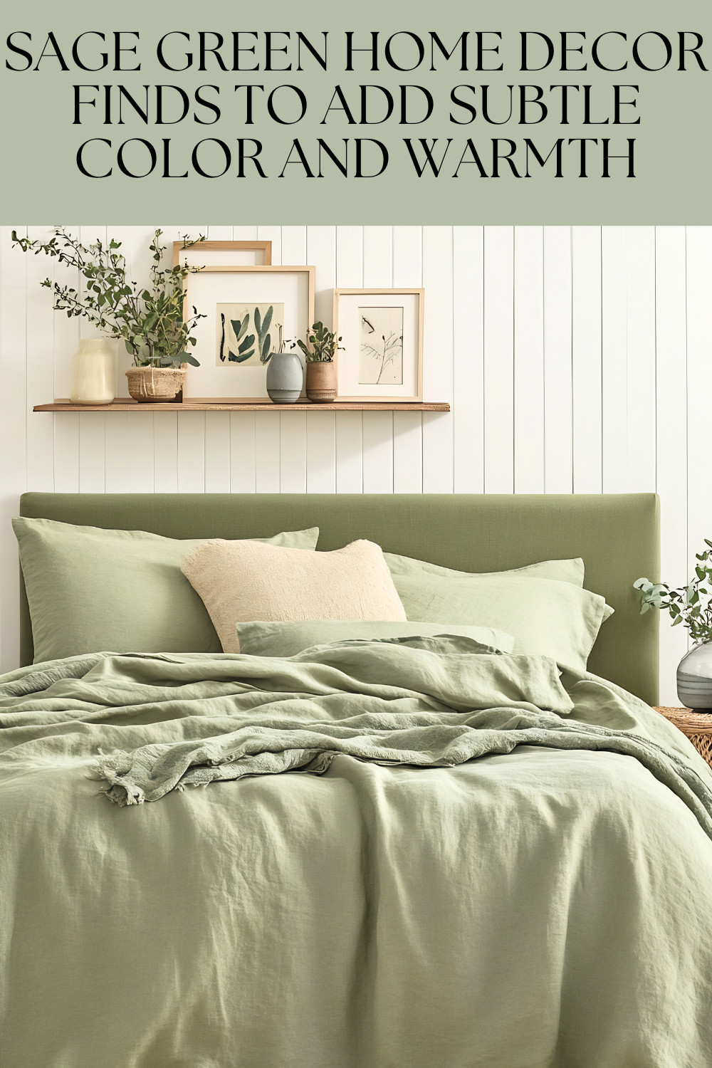 SAGE GREEN HOME DECOR FINDS TO ADD SUBTLE COLOR AND WARMTH

Sage green decor is perfect for adding soft color without overwhelming your space. This calming, earthy tone pairs beautifully with beige, linen, wood, and neutral textures to create a warm, relaxed atmosphere. From bedding and pillows to wall art, vases, and small accents, sage green pieces bring freshness and subtle depth into bedrooms, living rooms, and cozy corners. Use this gentle shade to layer textures, create visual harmony, and achieve a timeless, nature-inspired home styling that feels calm, elegant, and inviting. sage green home decor, sage bedroom ideas, earthy color palette, neutral home styling, cozy bedroom decor, green aesthetic room, linen bedding sage, calming home colors, minimalist warm decor, natural home accents, soft green decor, modern rustic styling 

 

#LTKselfcare #LTKSeasonal #LTKHome