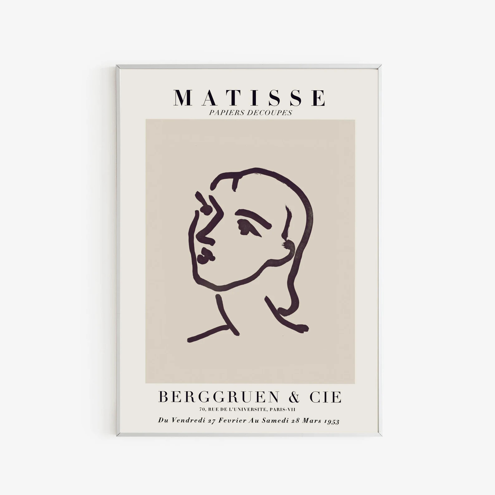 Matisse Woman Sketch  Neutral  Black  Printable Wall Art | Etsy | Etsy ROW