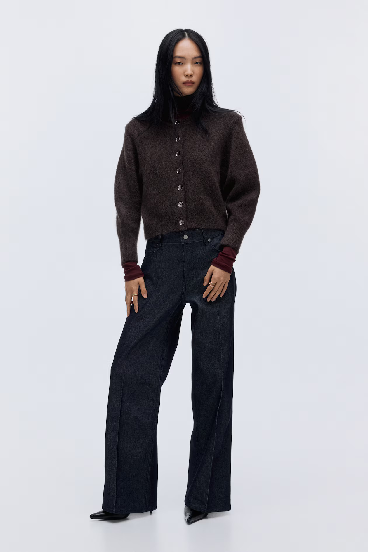 Mohair-blend cardigan | H&M (UK, MY, IN, SG, PH, TW, HK)