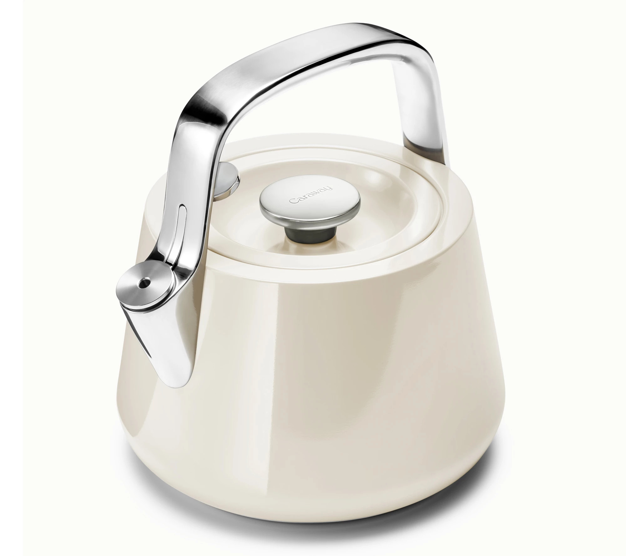 Caraway Home Stovetop Whistling Tea Kettle - QVC.com | QVC