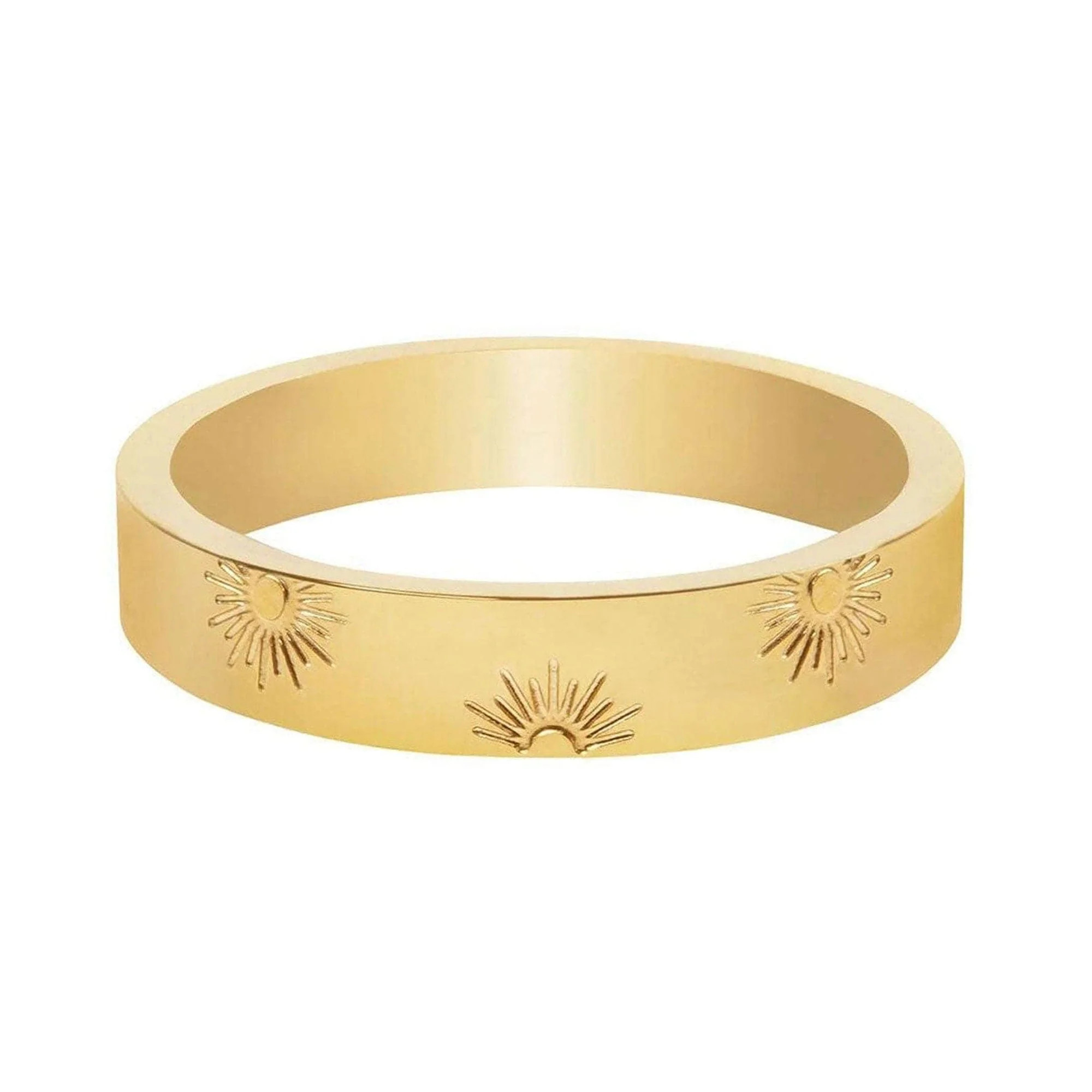 BOHOMOON Sunbeam Ring | Waterproof & Tarnish Free Stainless Steel | Bohomoon UK
