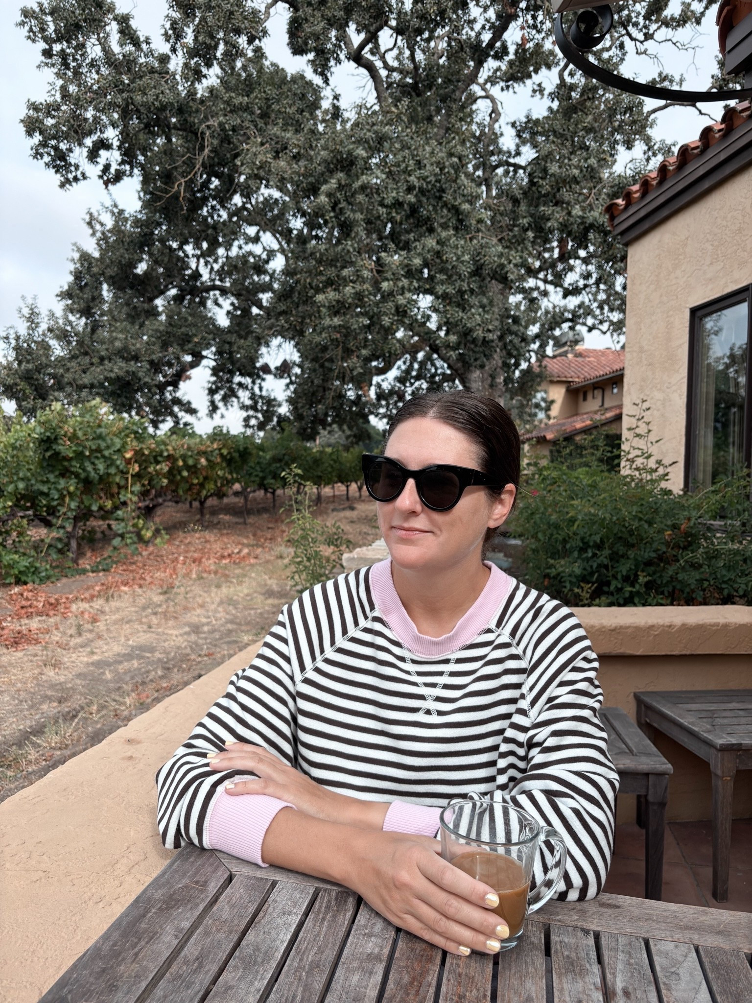 Mornings in Napa hit different 😭❤️☕️

Sweatshirt: it’s on sale and I’m wearing an xxs! Fits very big.

#LTKfall #LTKtravel #LTKstyletip