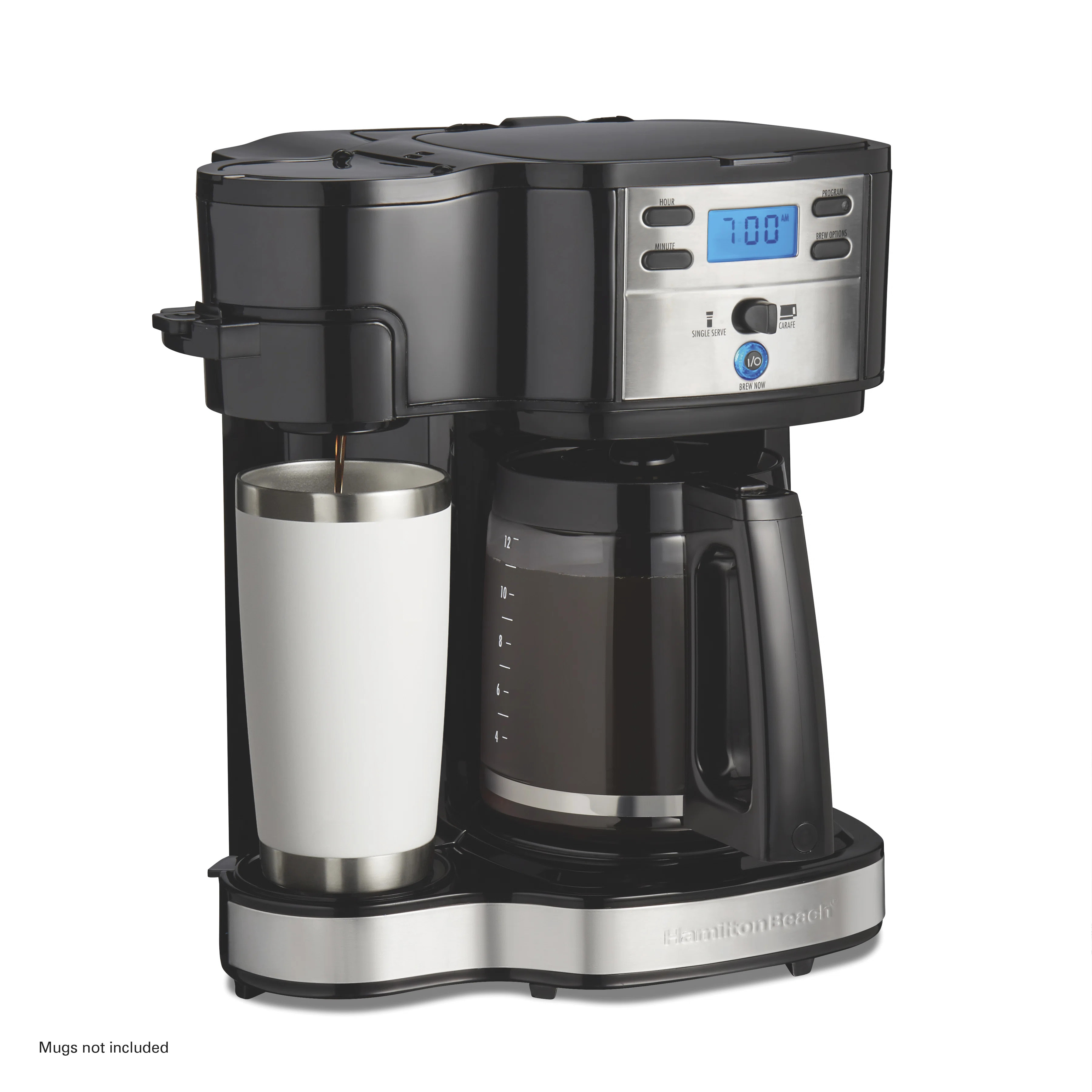 Hamilton Beach® 2-way Programmable Coffee Maker 47650FG | Wayfair North America