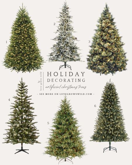 My favorite artificial Christmas trees for holiday decorating!

#LTKhome #LTKHoliday #LTKSeasonal