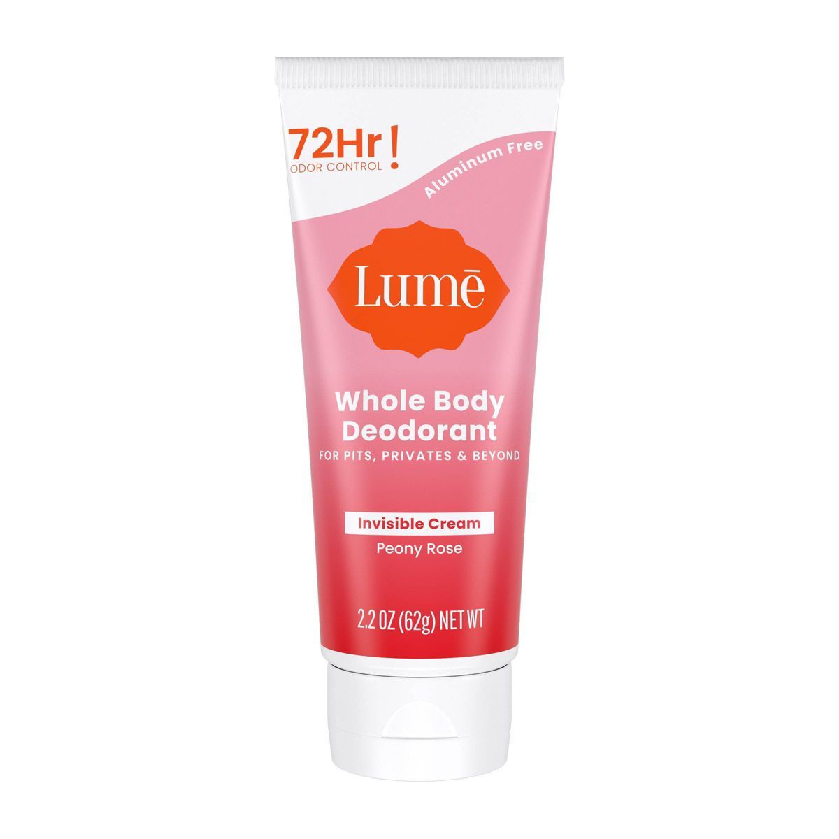 Lume Whole Body Women’s Deodorant - Invisible Cream Tube - Aluminum Free - Peony Rose Scent - 2... | Target